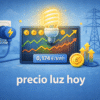 Precio luz hoy: Qué cuesta la electricidad hoy y cómo afecta a tu factura