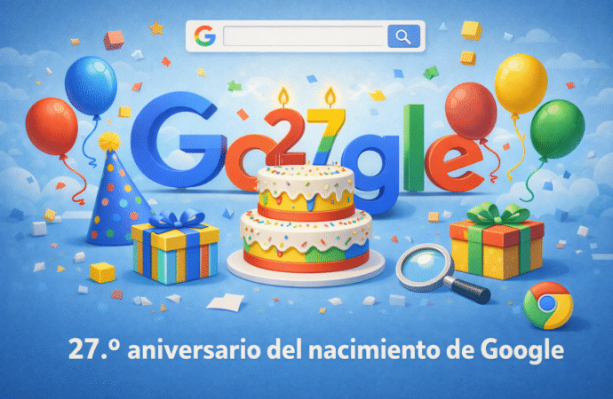 27.º aniversario del nacimiento de Google: historia, impacto y evolución del gigante digital